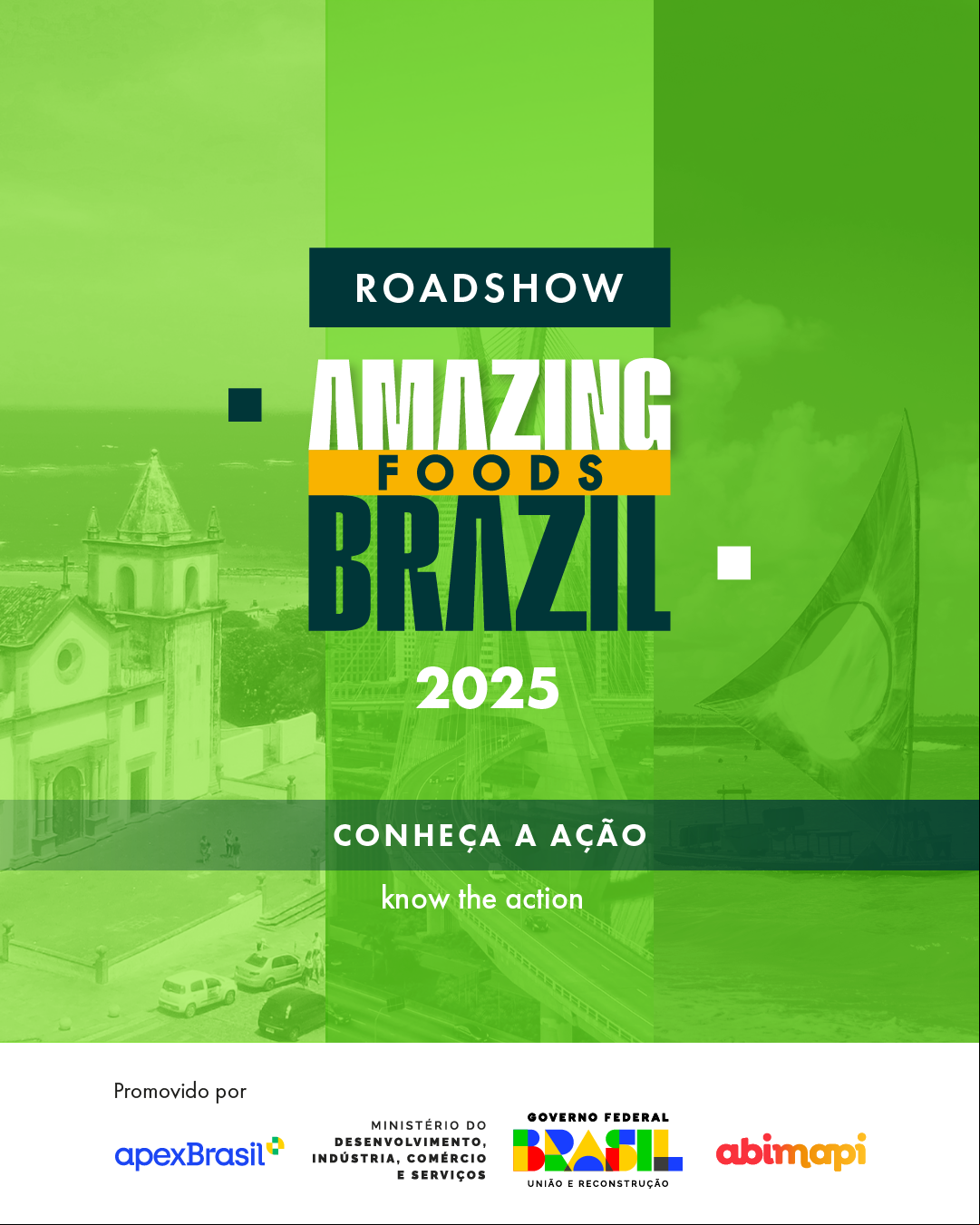 Road Show Amazing Foods Brazil: Expansão Global da Indústria Alimentícia Brasileira